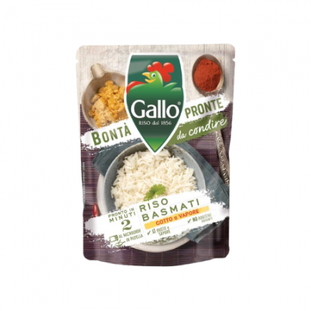 ARROZ BASMATI PRONTO A COMER RISO GALLO 250G